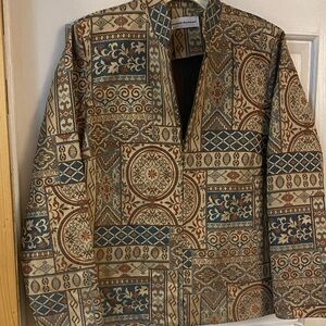Alfred Dunner new,  size 10 Women’s Patterned Jacket - Multicolored
